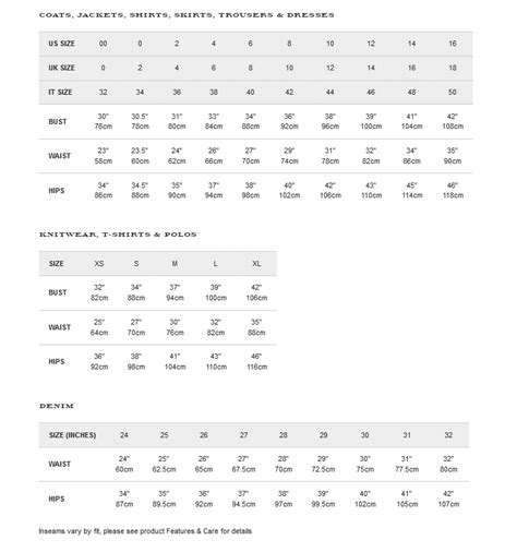 burberry shirt sizes